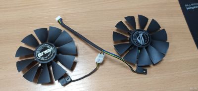 Лот: 18337692. Фото: 1. 2 кулера для видеокарты ASUS GTX1060... Системы охлаждения