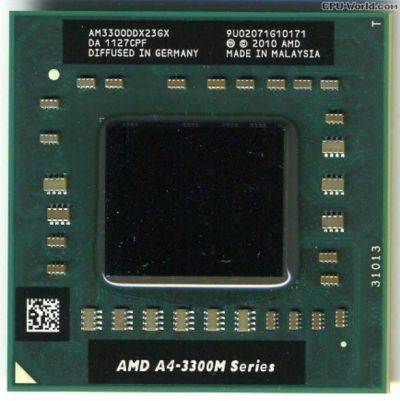 Лот: 7677186. Фото: 1. Процессор для ноутбука AMD A4-3300M... Процессоры