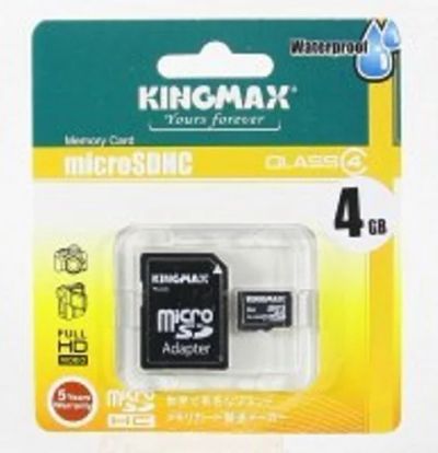 Лот: 9644262. Фото: 1. 4Gb Карта Памяти Microsdhc Mirex... Карты памяти