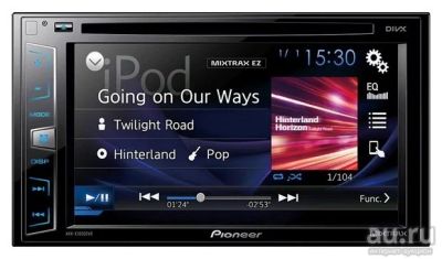 Лот: 8113563. Фото: 1. Автомагнитола Pioneer AVH-X1800DVD... Автомагнитолы