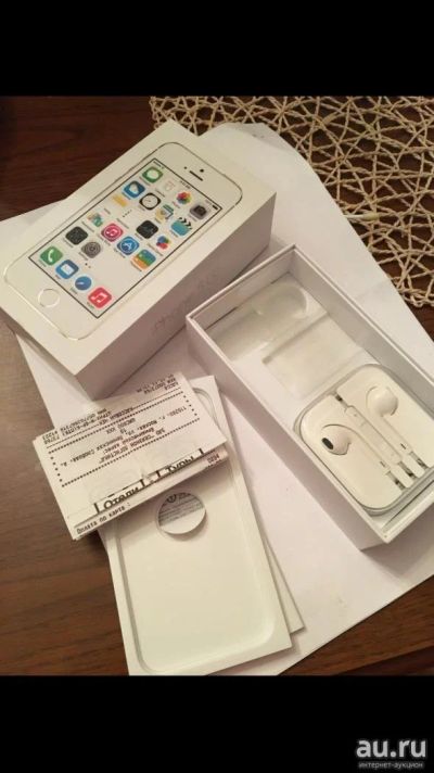 Лот: 8897973. Фото: 1. iPhone 5S 16GB GOLD РСТ/RU обмен... Смартфоны