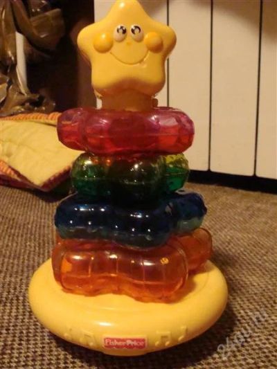 Лот: 2134300. Фото: 1. музыкальная пирамидка Fisher price. Развивающие