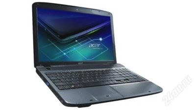 Лот: 1522247. Фото: 1. Ноутбук Acer Aspire 5738ZG, T4300... Ноутбуки