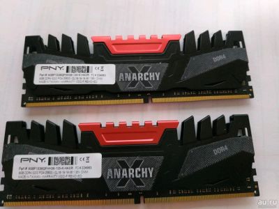 Лот: 13991837. Фото: 1. Память ddr4 pny anarchy 16gb 2... Оперативная память