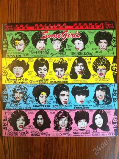 Лот: 867849. Фото: 1. ROLLING STONES "SOME GIRLS" PROMOTONE... Аудиозаписи
