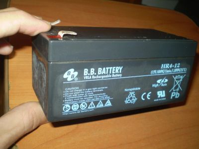 Лот: 4781716. Фото: 1. B.B Battery HR4-12 Герметичный... Аккумуляторы