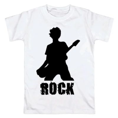 Лот: 11908805. Фото: 1. Мужская футболка Rock (46 р-р). Футболки, поло
