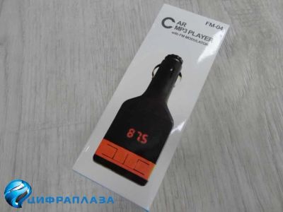 Лот: 16280815. Фото: 1. Автомобильный FM модулятор FM-04... FM-модуляторы, трансмиттеры