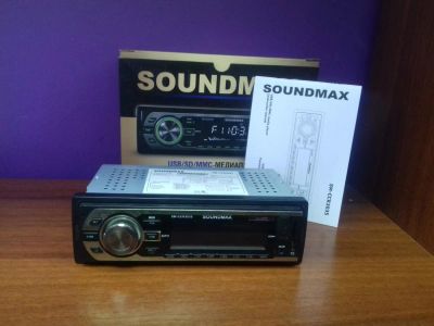 Лот: 9200672. Фото: 1. Продам автомагнитолу SoundMAX... Автомагнитолы