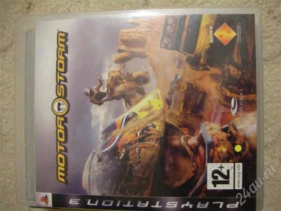 Лот: 718464. Фото: 1. диск на ps 3 motor storm. Запчасти для игровых приставок, консолей