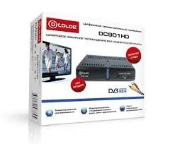 Лот: 4894396. Фото: 1. Ресивер цифрового ТВ DVB-T2 D-COLOR... Цифровое, спутниковое ТВ