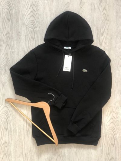 Лот: 21218281. Фото: 1. Худи Lacoste на флисе. Свитеры, толстовки, худи