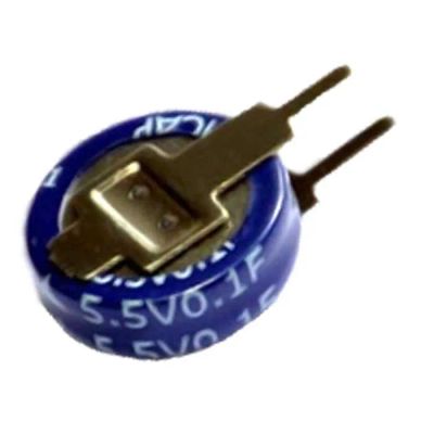 Лот: 20956203. Фото: 1. Ионистор 0.47Ф, 5.5В, вертикальный... Конденсаторы