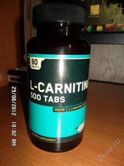 Лот: 2050850. Фото: 1. L-Carnitine 500. Спортивное питание, витамины
