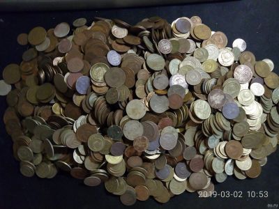 Лот: 13312782. Фото: 1. 4 кг монет СССР. Россия и СССР 1917-1991 года