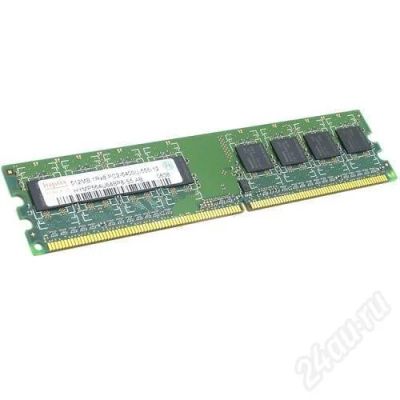 Лот: 626601. Фото: 1. Hynix DDR2 2x512mb PC2-4200 (DDR2-533... Оперативная память