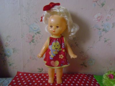 Лот: 19240345. Фото: 1. Советская куколка Надя, ФИ "Вятка... Куклы