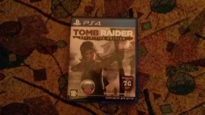 Лот: 7304740. Фото: 1. Продам диск для ps4 tomb raider... Игры для консолей