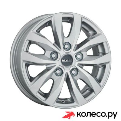 Лот: 25219258. Фото: 1. Load 5 7x17/5*112 D66.6 ET51 Silver. Диски