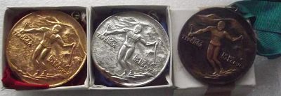 Лот: 19470557. Фото: 1. Комплект наградных медалей " ПРИЗ... Памятные медали