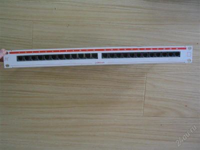 Лот: 1932884. Фото: 1. Patch Panel 19" UTP 24 port кат... Другое (сетевые устройства)