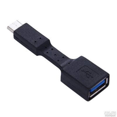Лот: 7067336. Фото: 1. Переходник с USB 3.1 Type C (USB-C... Дата-кабели, переходники