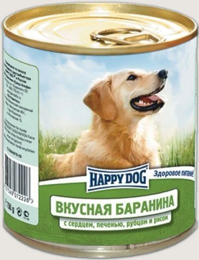 Лот: 15054540. Фото: 1. (Хэппи Дог) Баран/Сердце/Печень... Корма