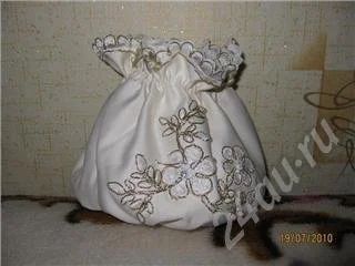 Лот: 435794. Фото: 1. Сумочка свадебная, шампань. Другое (свадебная мода)
