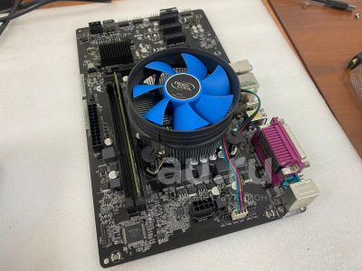 Лот: 18404213. Фото: 1. ASRock H81 Pro BTC + G1840+4gb... Комплекты запчастей