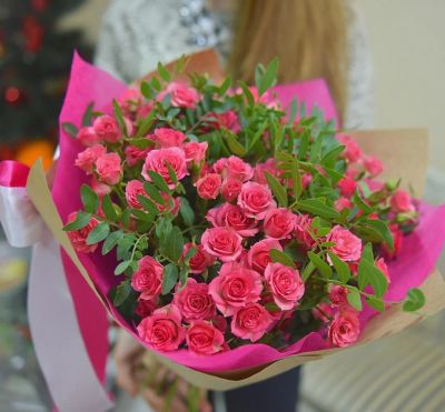Лот: 8241356. Фото: 1. Сборный букет. Цветы на Щорса... Свежие цветы
