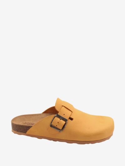 Лот: 24285948. Фото: 1. Клоги женские relaxshoe, Желтый. Шлепанцы, сланцы