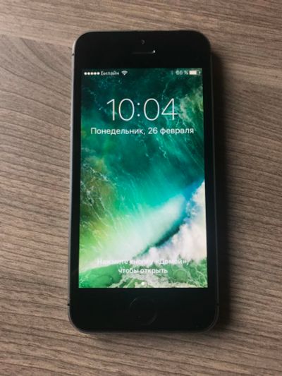 Лот: 10824672. Фото: 1. iPhone 5s 16Gb space gray. Смартфоны