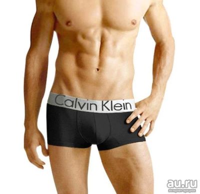 Лот: 10835979. Фото: 1. Трусы Calvin Klein мужские (черные... Нижнее бельё