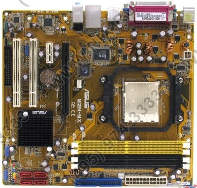 Лот: 6315714. Фото: 1. Материнская плата Asus M2N-MX... Материнские платы