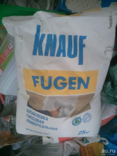 Лот: 13683868. Фото: 1. Шпатлевка гипсовая Knauf Fugen. Смеси, шпатлевки, цемент