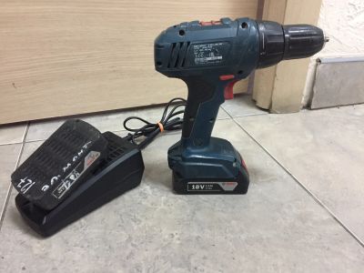 Лот: 11633465. Фото: 1. Дрель-шуруповерт BOSCH GSR 1800-LI... Электроинструмент