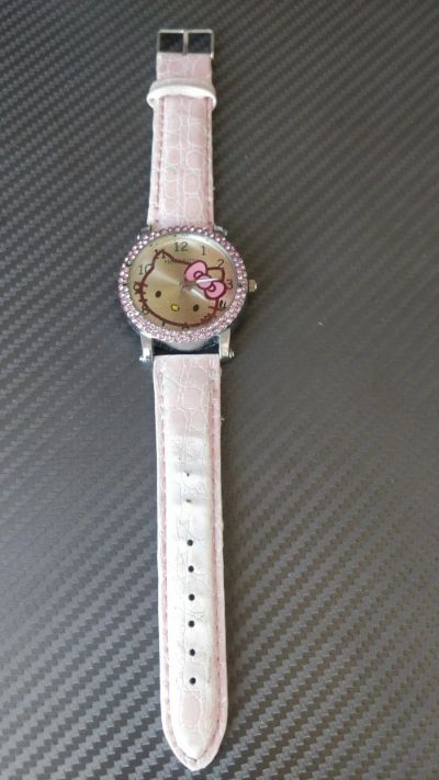Лот: 14457500. Фото: 1. Часы детские Hello Kitty. Оригинальные наручные часы