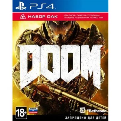 Лот: 8109751. Фото: 1. DOOM OAK Edition PS4. Игры для консолей