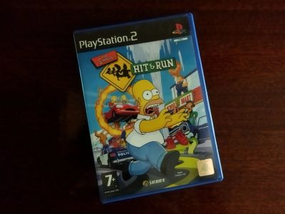 Лот: 17850645. Фото: 1. The Simpsons: Hit & Run (Playstation... Игры для консолей