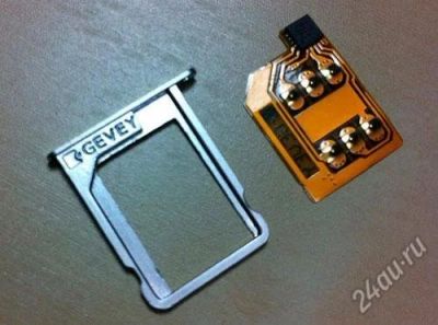 Лот: 915916. Фото: 1. Gevey Turbo Sim для Unlock iPhone... Смартфоны