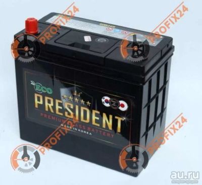 Лот: 13288430. Фото: 1. Аккумулятор PRESIDENT ECO 60B24R... Аккумуляторы