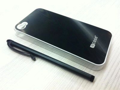 Лот: 1081695. Фото: 1. Чехол для iPhone 4, i9 CASE (Черный... Чехлы, бамперы