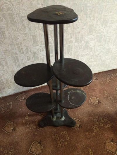 Лот: 6287307. Фото: 1. Стойка для цветов б/у. Подставки и полки для цветов