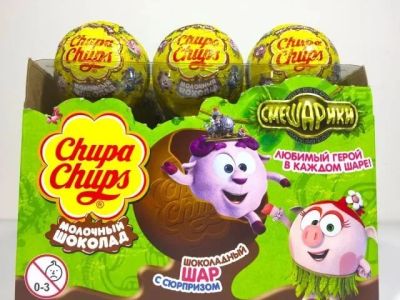 Лот: 10276300. Фото: 1. Chupa Chups. коробка шоколадных... Корма