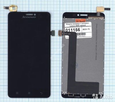Лот: 5802686. Фото: 1. Дисплей Lenovo S850 в сборе с... Дисплеи, дисплейные модули, тачскрины