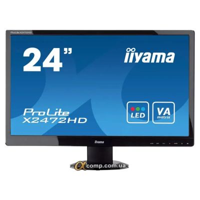 Лот: 21040999. Фото: 1. Монитор 24" Iiyama ProLite Х2472HD... ЖК-мониторы