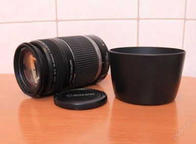 Лот: 2648417. Фото: 1. Объектив Canon EFs 55-250 IS F... Объективы
