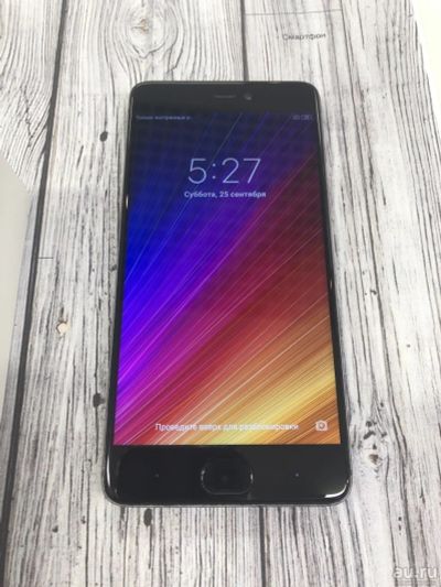 Лот: 13746491. Фото: 1. Xiaomi Mi5S 64Gb Black (Б/У. отличное... Смартфоны