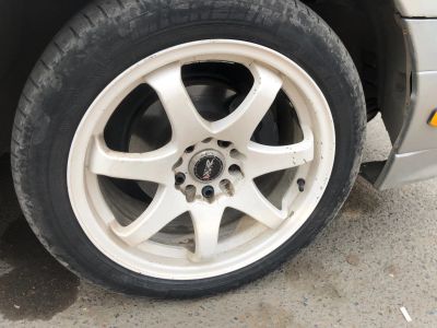 Лот: 18982057. Фото: 1. Диски XXR 522 r17 8jj Michelin... Шины на дисках