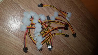 Лот: 15910037. Фото: 1. Конектор molex to 6 pin. Шлейфы, кабели, переходники